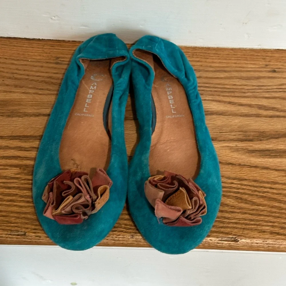 Jeffrey Campbell Ibiza Teal Women's Flats